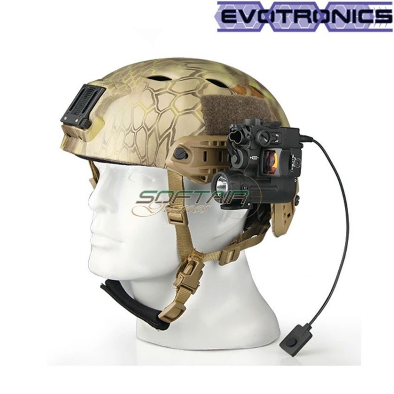 Dbal-d2 laser green w/ir point black evotronics (evo-15-0074-bk)