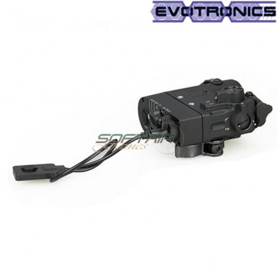 Dbal-d2 laser green c/ir point black evotronics (evo-15-0074-bk)