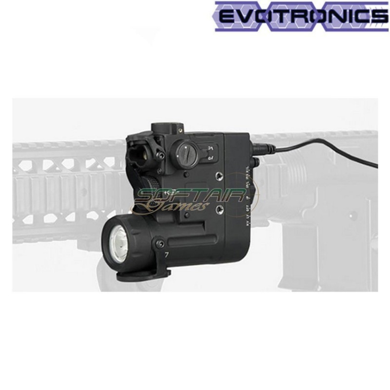 Dbal-d2 laser green c/ir point black evotronics (evo-15-0074-bk)