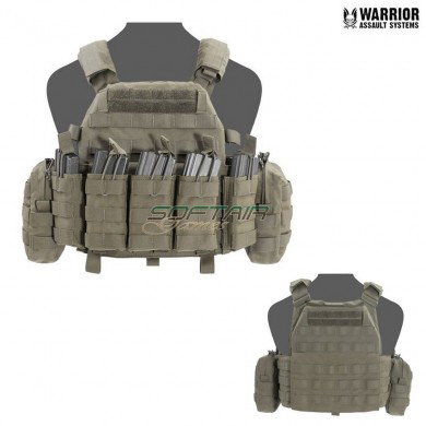 Plate carrier dcs 5.56 special force combo ranger green warrior assault systems (w-eo-dcs-da-556-rg)
