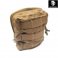 Medium modular utility pouch coyote brown® badass tactical gear (btg-105-mu-m-01-cb)