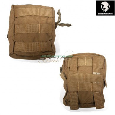 Medium modular utility pouch coyote brown® badass tactical gear (btg-105-mu-m-01-cb)