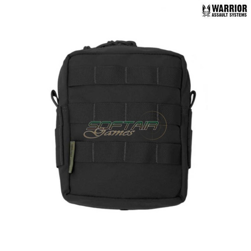 Medium vertical utility pouch black warrior assault systems (w-eo-mmup-blk)