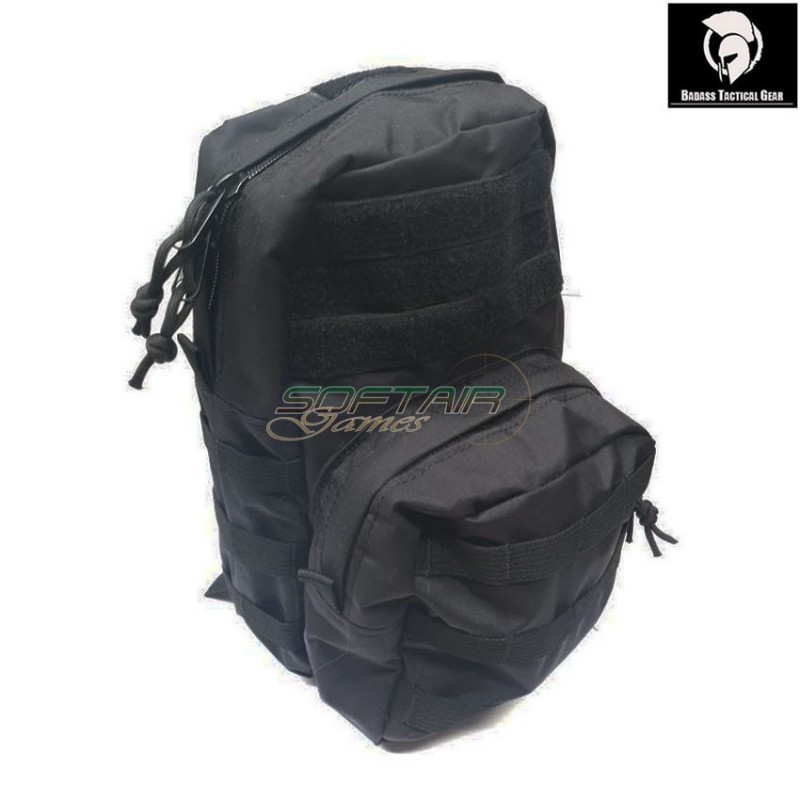 Mabp mini assault back pack black® badass tactical gear (btg-707-mabp-03-bk)