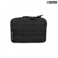 Small horizontal pouch black warrior assault systems (w-eo-shmp-blk)