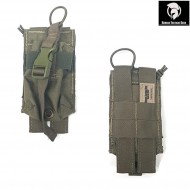 Commercial radio pouch ranger green® badass tactical gear (btg-606-crp-02-rg)