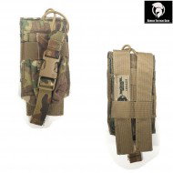 Commercial radio pouch multicam® badass tactical gear (btg-606-crp-0-mc)