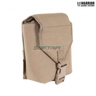 Utility/night vision pouch coyote tan warrior assault systems (w-eo-nvg-ct)