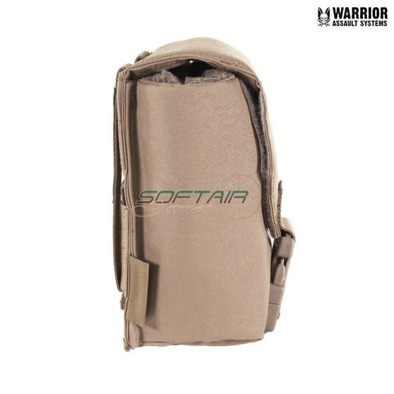 Utility/night vision pouch coyote tan warrior assault systems (w-eo-nvg-ct)
