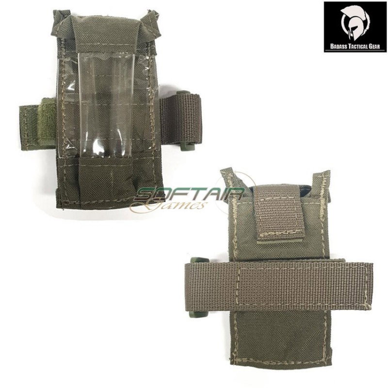 Gps 401 ftx wrist/stock covered pouch coyote brown® badass tactical gear (btg-606-gpsc-01-cb)