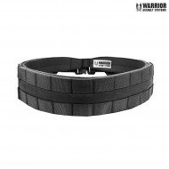 Molle black low profile belt with cobra warrior assault systems (w-eo-lpmb-b-blk)