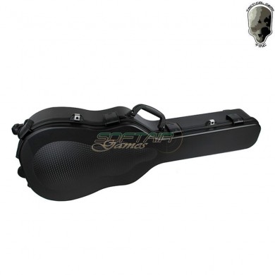 Tactical case guitar for rifle black tmc rifles (tmc-gatb-bk)