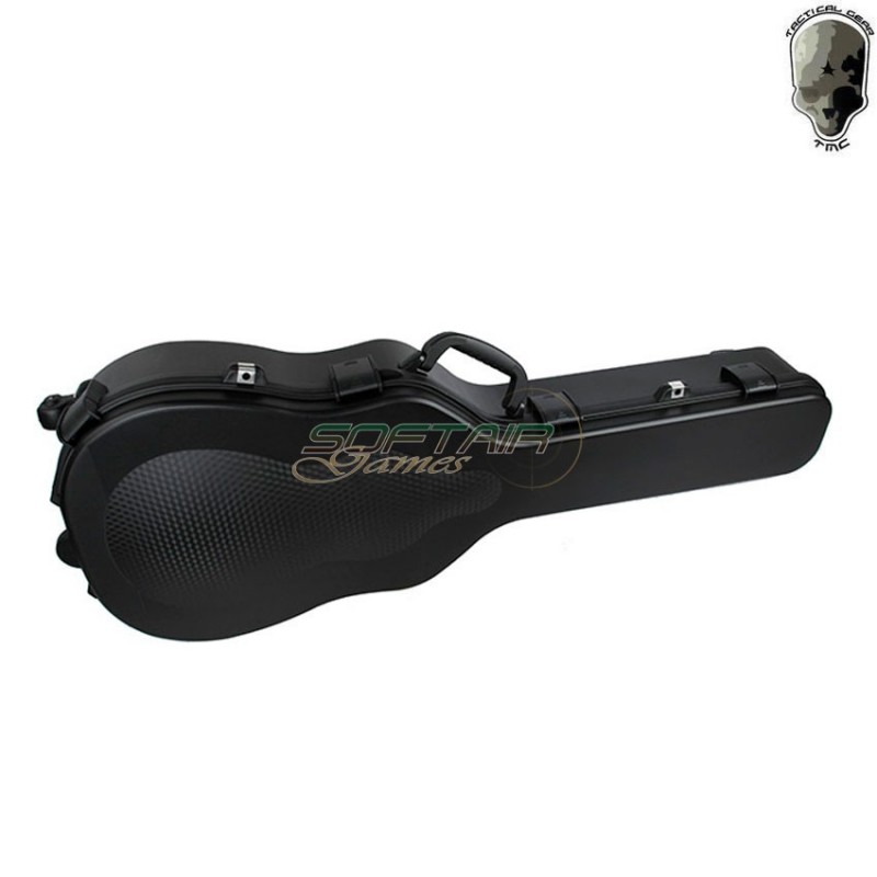 Tactical case guitar for rifle black tmc rifles (tmc-gatb-bk)