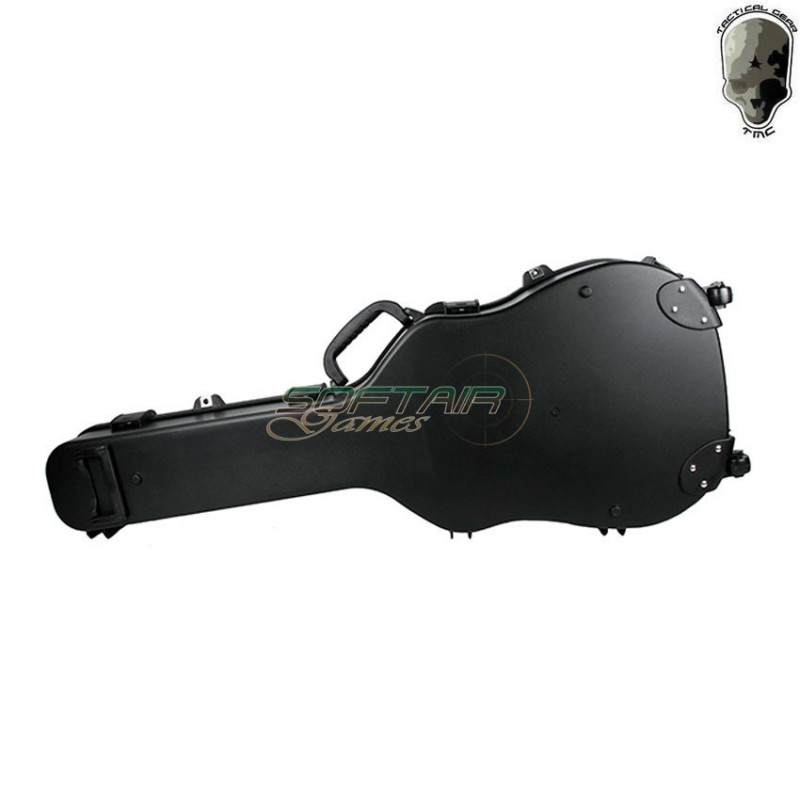Tactical case guitar for rifle black tmc rifles (tmc-gatb-bk)