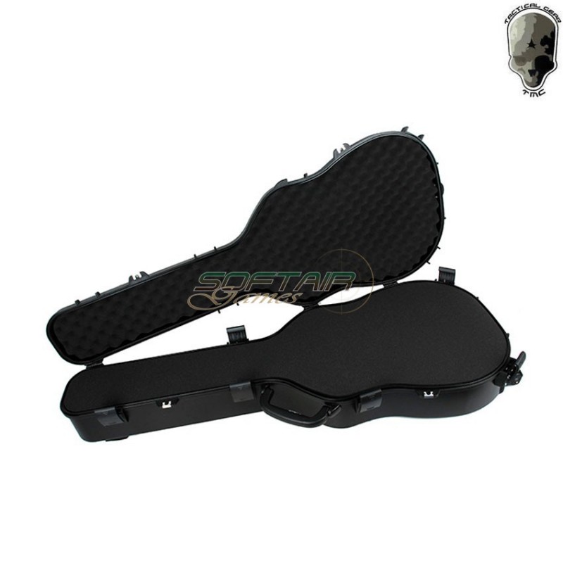 Tactical case guitar for rifle black tmc rifles (tmc-gatb-bk)
