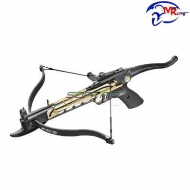 Pistola balestra 80 libbre nera man kung (mk-80a4al)