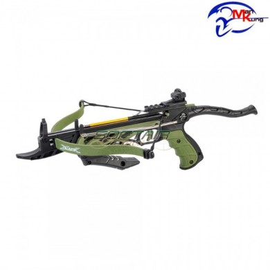 Pistola balestra alligator tcs1 80 libbre verde man kung (mk-tcs1g)