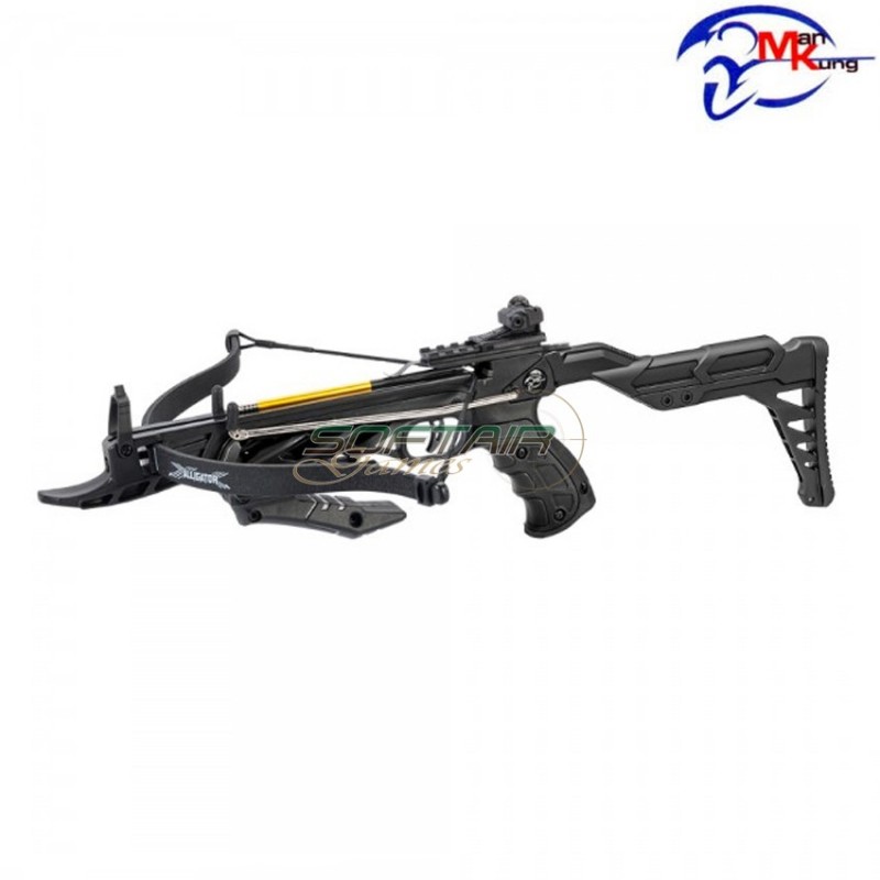 Crossbow pistol alligator tcs2 80 lbs black man kung (mk-tcs2b)