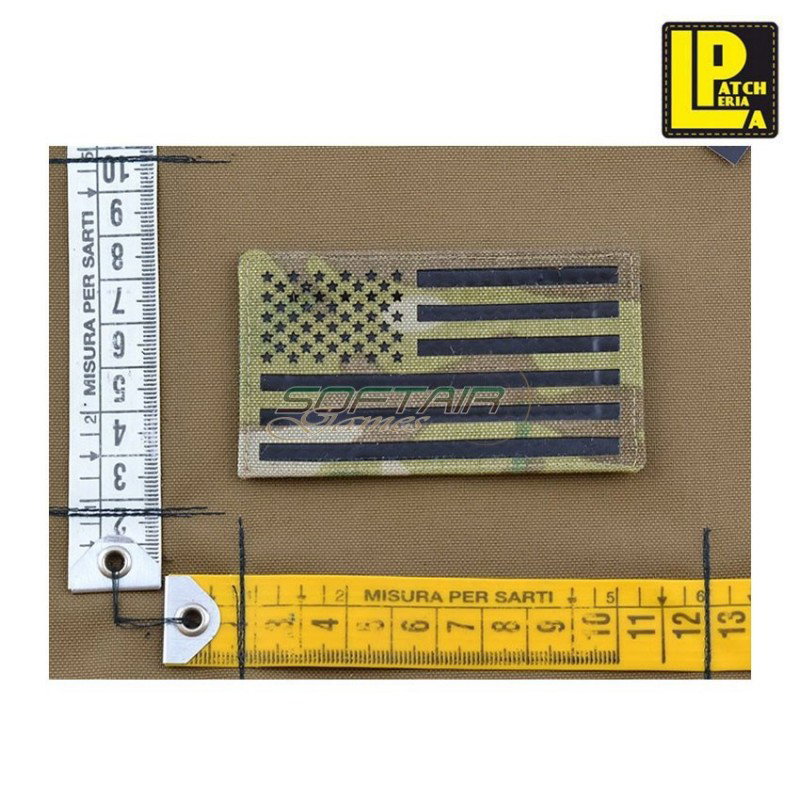 Infrared military patch ir usa flag multicam patcheria (lp-pir011)