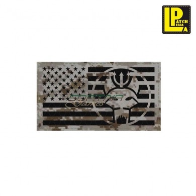 Infrared military patch ir bravo seal team flag aor1 patcheria (lp-bst002)