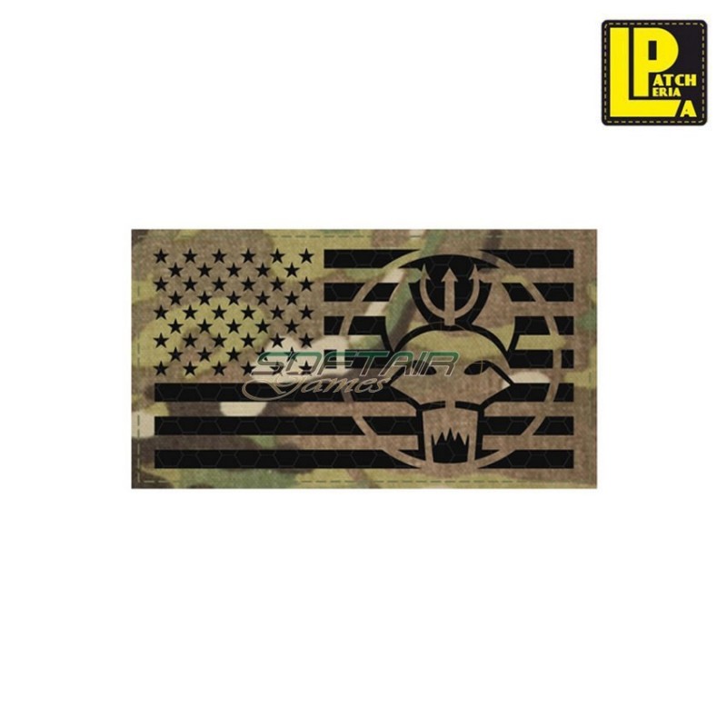 Infrared military patch ir bravo seal team flag multicam patcheria (lp-bst001)