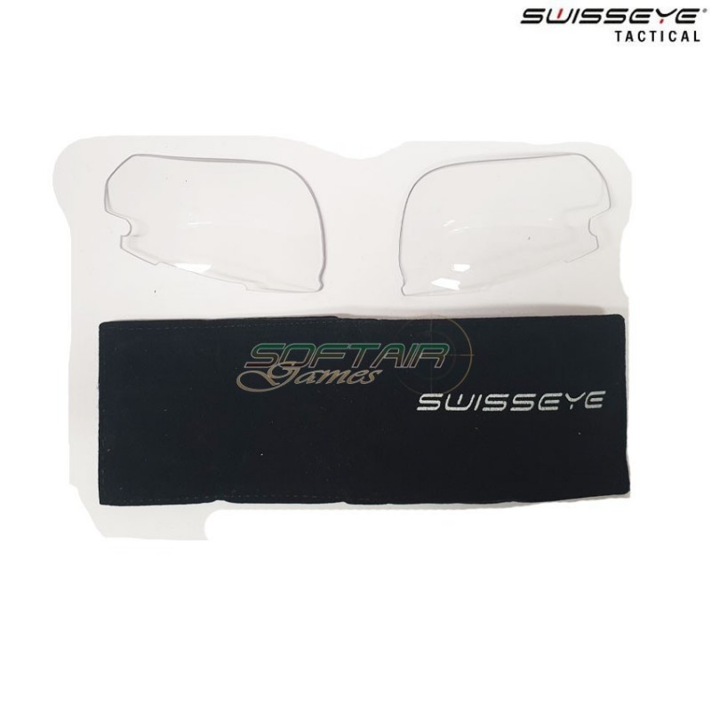 Coppia lenti ricambio clear per attac occhiali swiss eye® (se-at-lens-cl)