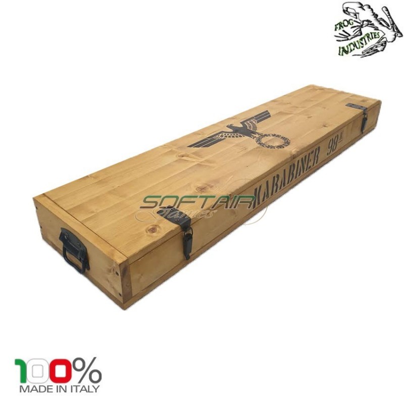 Cassa valigia real wood wwii style kar98 frog industries® (fi-k98-case)