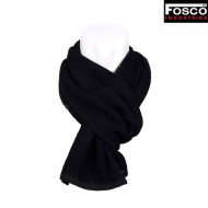 Combat scarf black fosco industries (fo-217205-bk)