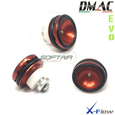 Piston Head Silenced X-flow Evo Aluminum Dm.ac (dmac-tp-sil)