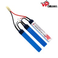 Batteria life mini tamiya 9.9v x 1400mah 20c cqb type vp airsoft (vpa-365331)