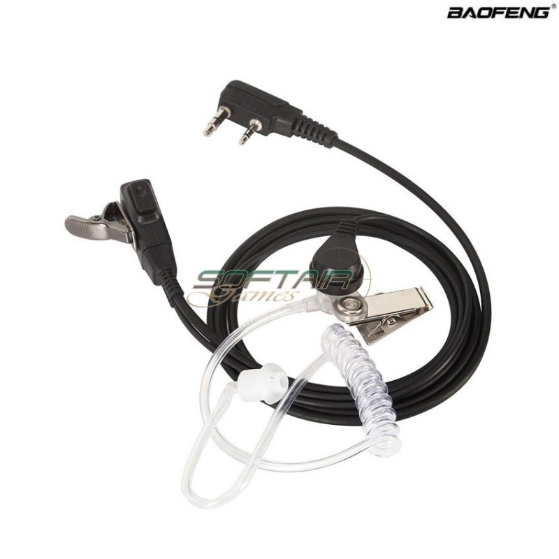 Headset/microphone kenwood version premium baofeng (bao-bf-ear2)