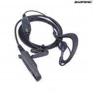 Headset/microphone per waterproof radio baofeng (bao-bf-ear3)