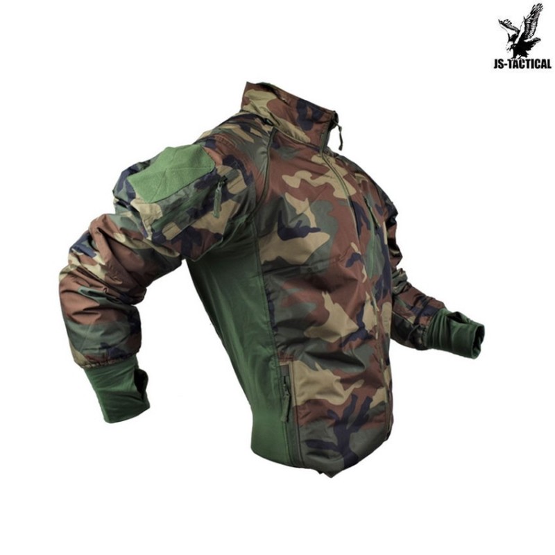 Giacca urf woodland js tactical (js-jw)