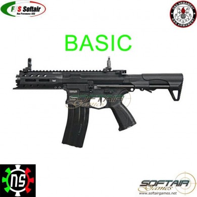 Rifle prepared basic aeg gc arp 556 ns/fps/sg g&g (nsc-arp-556-m-bk-b)