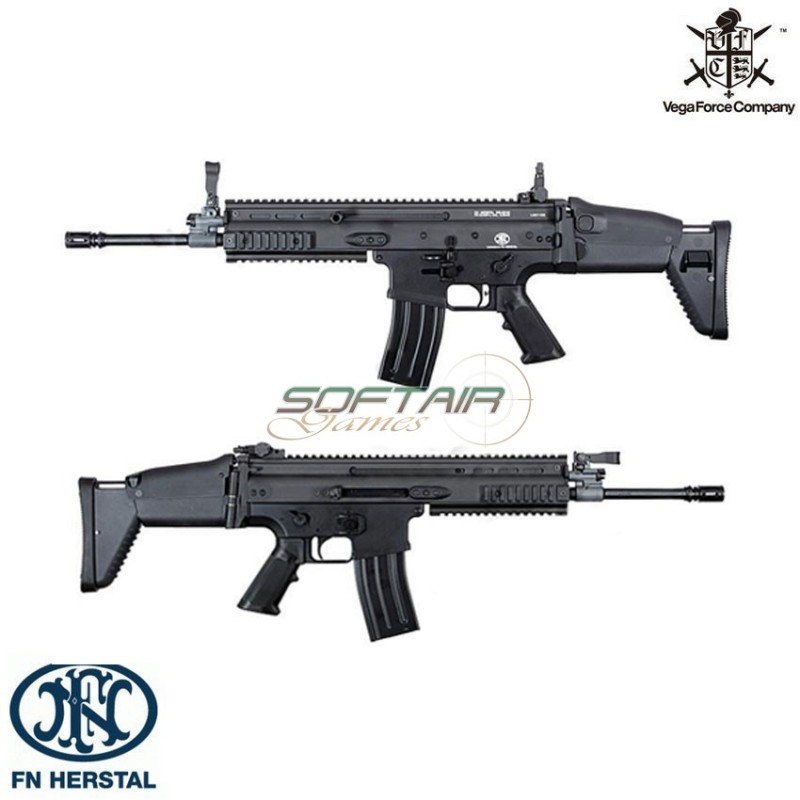 Electric Rifle Fn Herstal Scar L Black Mk16 Vfc (vfc-scar007)
