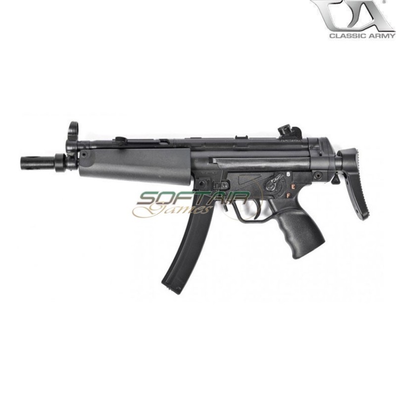 Fucile elettrico mp5 a3 wide forearm sportline black classic army (ca-sp005p)