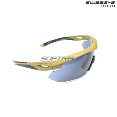 Occhiali Nighthawk Rubber Coyote Swiss Eye® (se-40292)