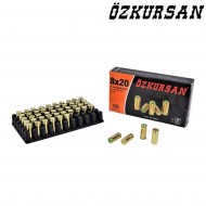 Blank Cartridges 50 Pieces Caliber 8 Ozkursan (oz-ct12)