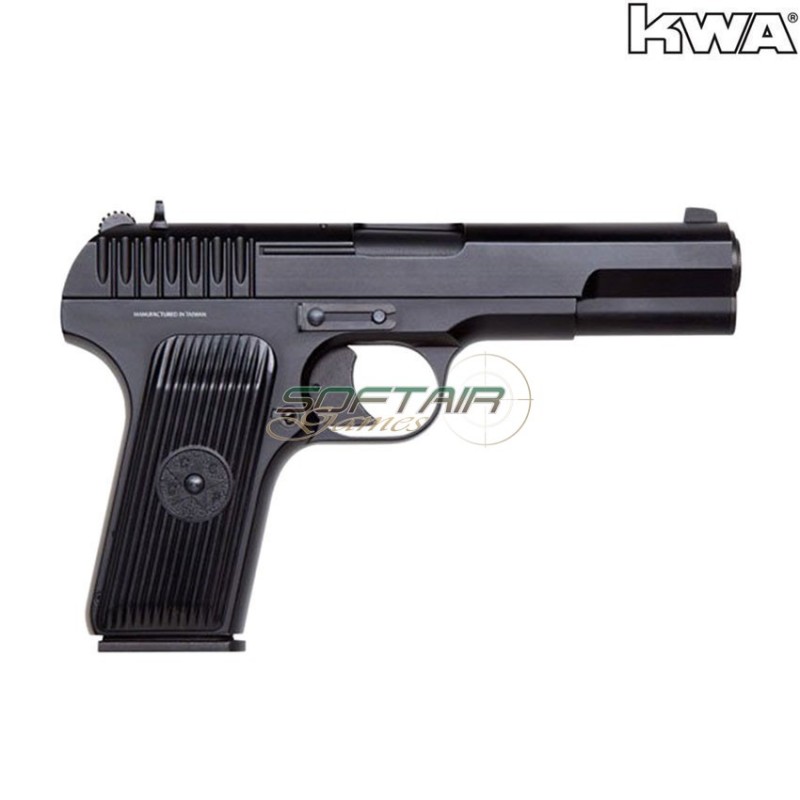 Gas pistol blowback tt33 black kwa (kwa-110958)