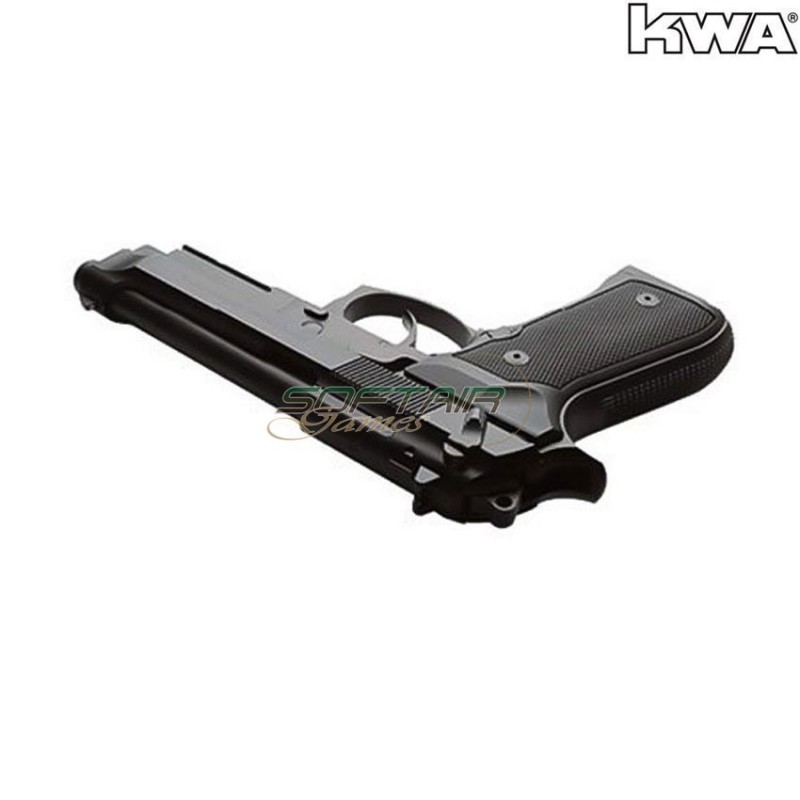 Gas pistol blowback m9 ptp tactical ns2 black kwa (kwa-110952)