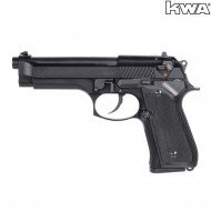 Pistola a gas blowback m9 ptp ns2 black kwa (kwa-110951)