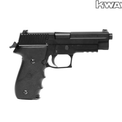 Gas pistol blowback m226-le ns2 black kwa (kwa-110957)
