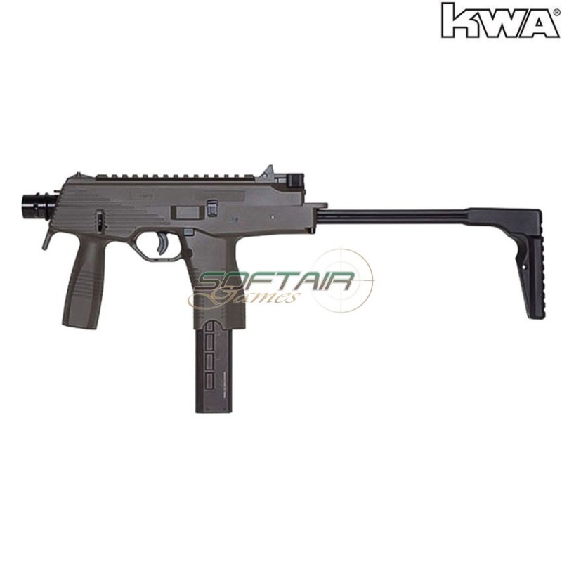Gas submachine gun blowback kmp9 ns2 ranger grey kwa (kwa-212024)
