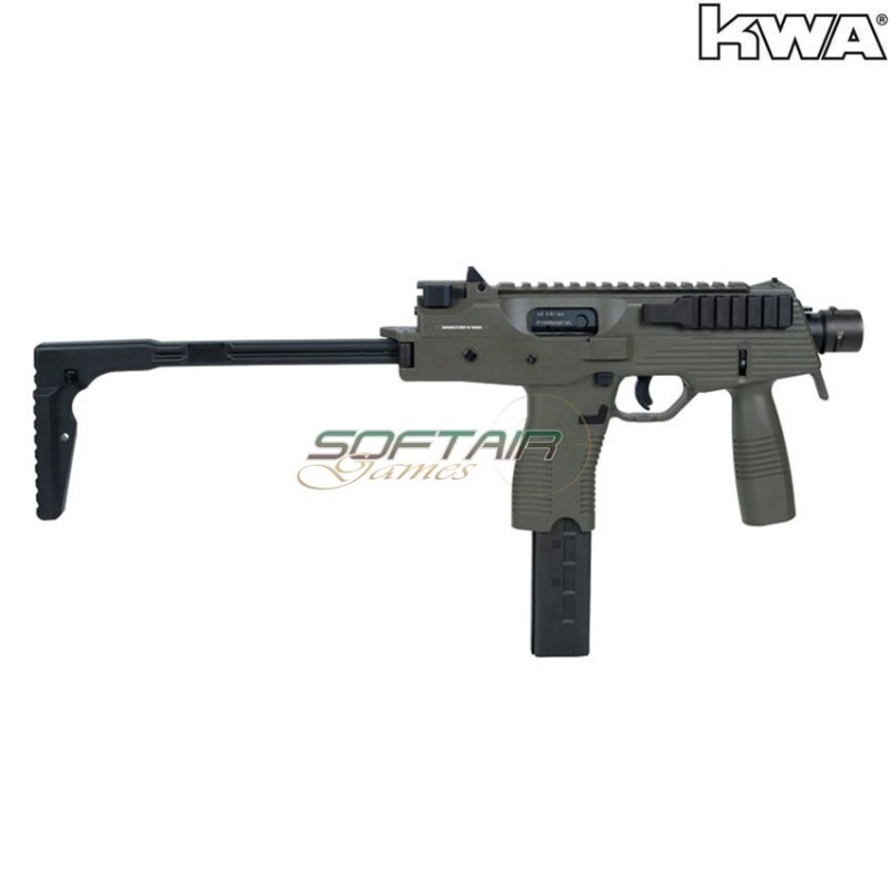 Mitraglietta a gas blowback kmp9 ns2 ranger grey kwa (kwa-212024)
