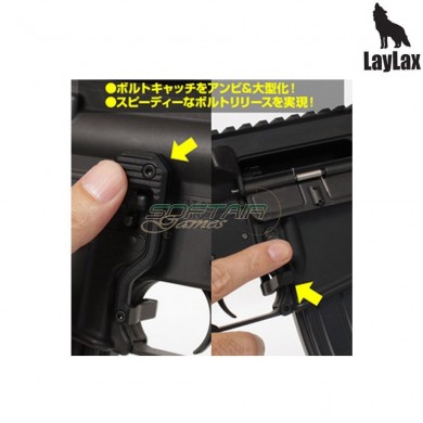 Custom ambi bolt catch for gbb rifle m4 laylax (la-154064)