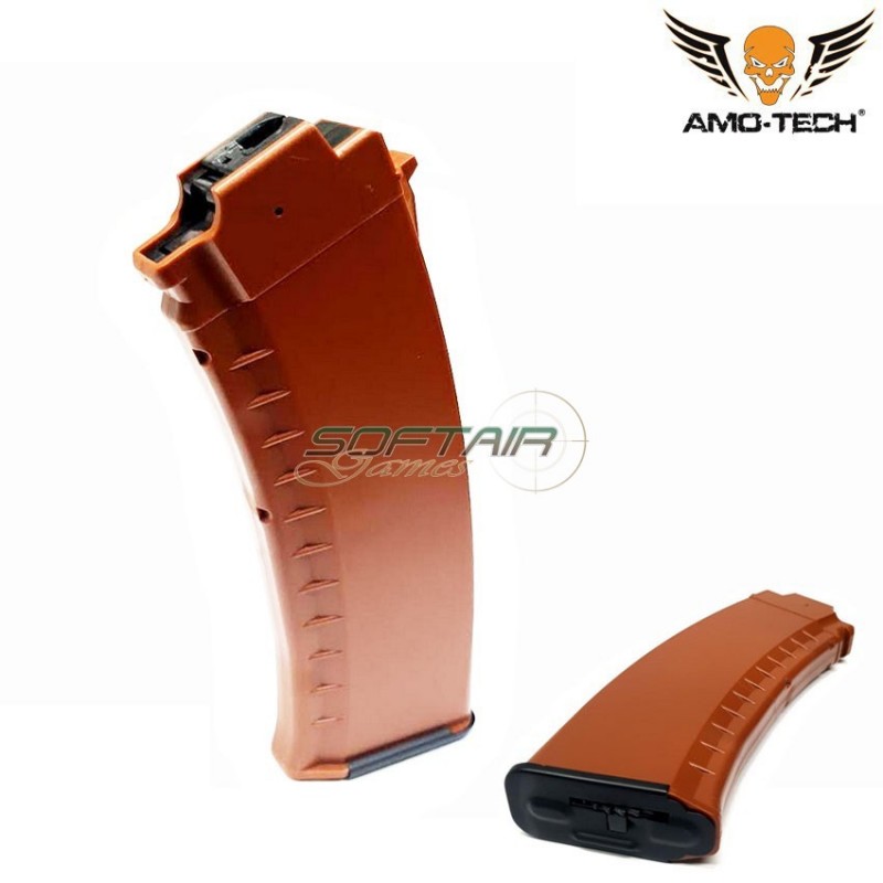 Set 5 hi-caps magazines 480bb quebec bakelite for series ak sre next gen. amo-tech® (amt-hc-quebec-ba-5)