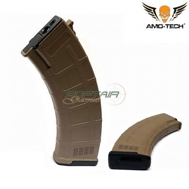 Hi-cap magazine 600bb sierra dark earth for series ak amo-tech® (amt-hc-sierra-de)