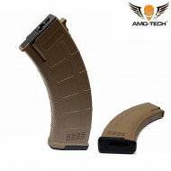 Set 5 hi-caps magazines 600bb sierra dark earth for series ak amo-tech® (amt-hc-sierra-de-5)