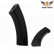 Mid-cap magazine 140bb romeo black for series ak amo-tech® (amt-mc-romeo-bk)