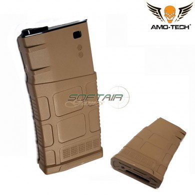 Hi-cap magazine 550bb charlie dark earth for sr25 series amo-tech® (amt-hc-charlie-de)